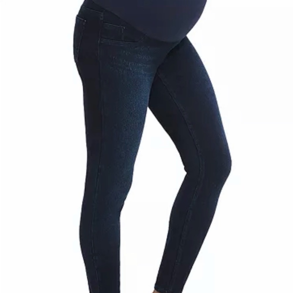 SPANX Dark Blue Maternity Skinny Jeans